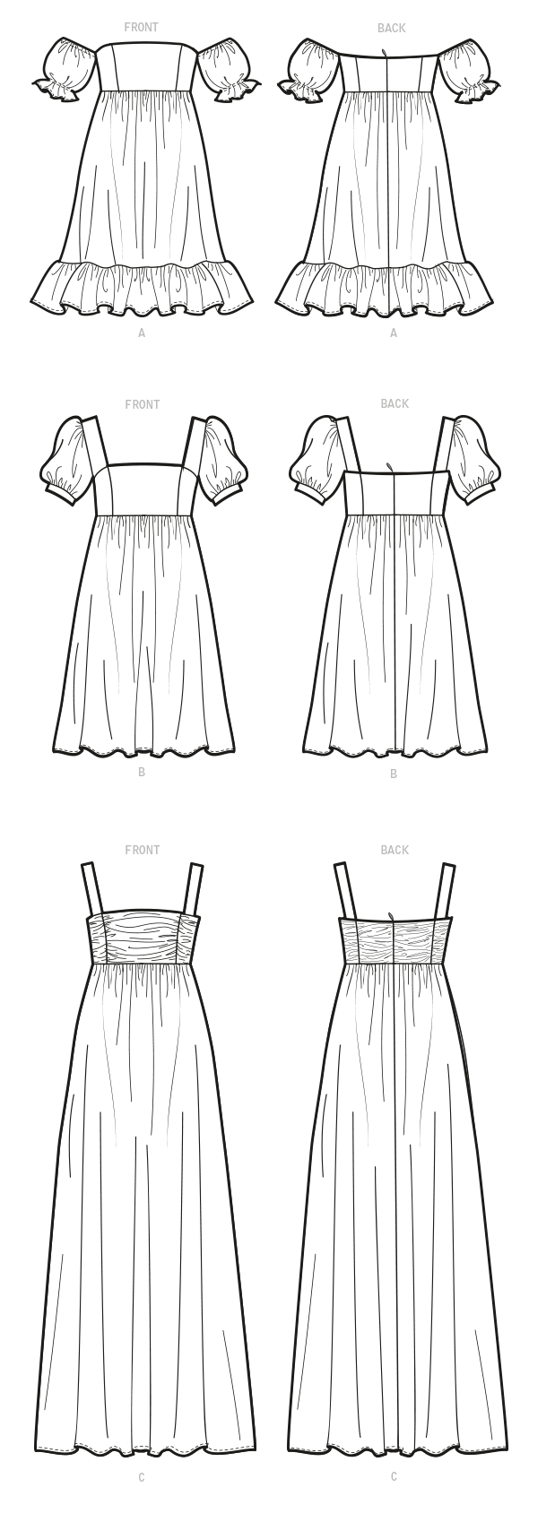 McCall’s Misses Dress Sewing Pattern M8108