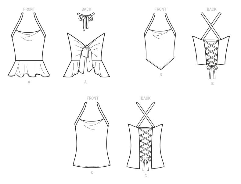 McCall’s Misses Top Sewing Pattern M8114