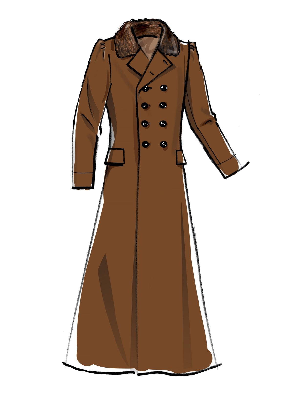 McCall’s Men/Boy Historical Coat Sewing Pattern M8137