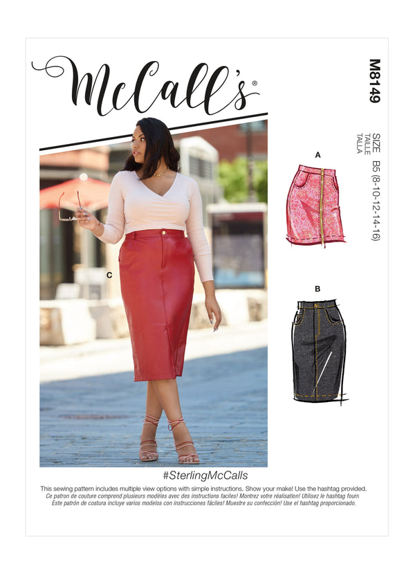 McCall’s Misses & Women's Skirts Sewing Pattern M8149