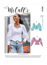 McCall’s Misses Tops Sewing Pattern M8181