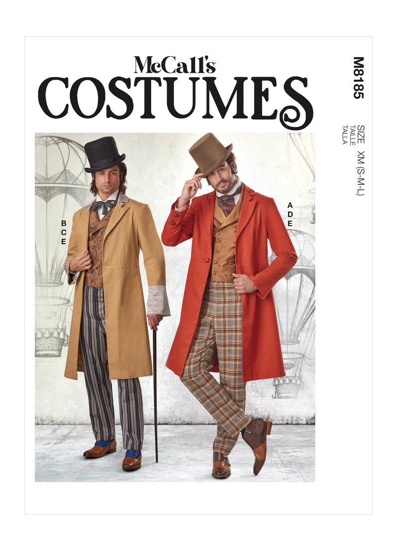 McCall’s Men's Costume Sewing Pattern M8185