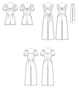 McCall’s Misses Jumpsuits & Sash Sewing Pattern M8203