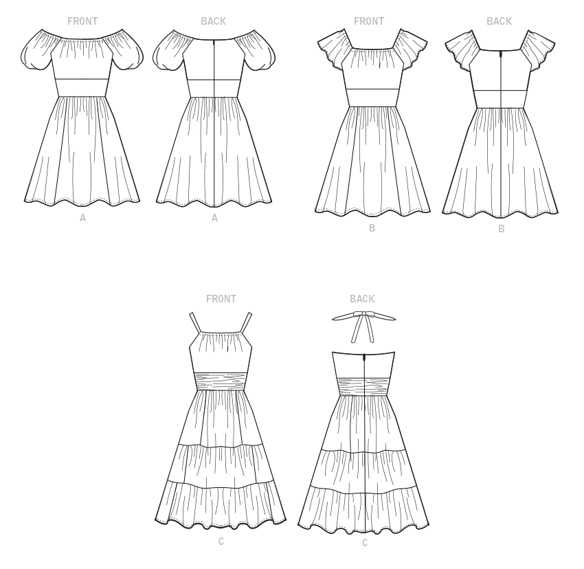 McCall’s Misses & Women's Dresses Sewing Pattern M8211