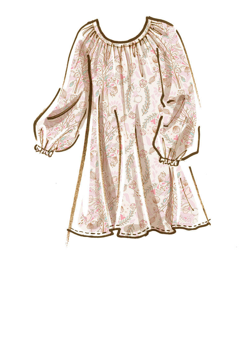 McCall’s Misses & Child Dresses Sewing Pattern M8216