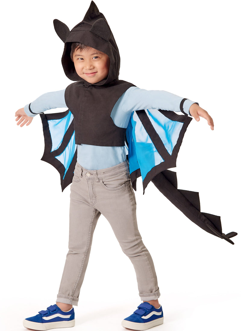 McCall’s Kids Dragon Cape And Mask Sewing Pattern M8225