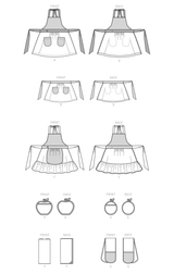 McCall’s Children's And Misses Aprons, Potholders And Tea Towel Sewing Pattern M8234