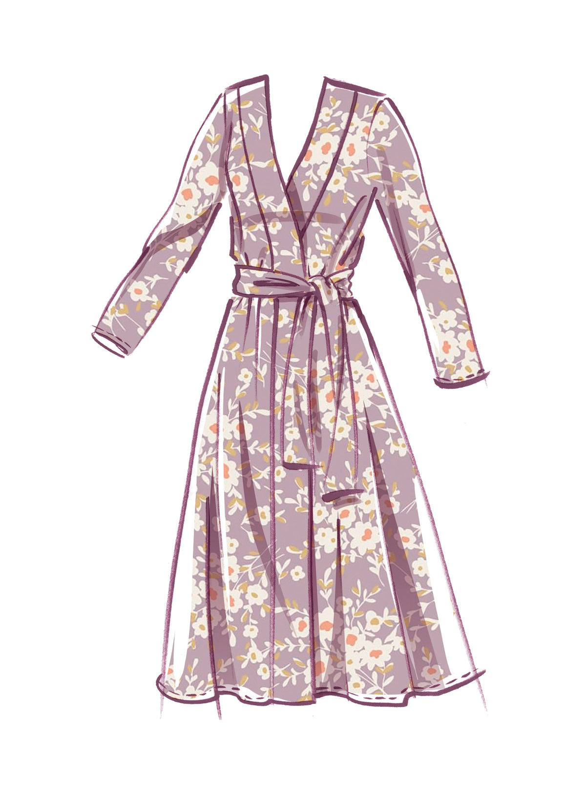 McCall’s Misses Romper, Jumpsuit, Robe And Sash Sewing Pattern M8245