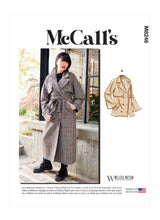 McCall’s Misses Jacket, Coat And Belt Sewing Pattern M8246