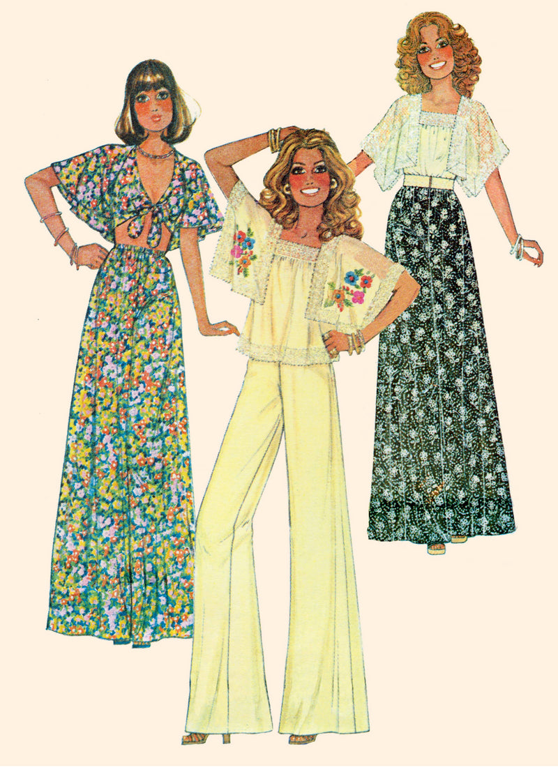 McCall’s Misses Top, Skirt, Pants Sewing Pattern M8257