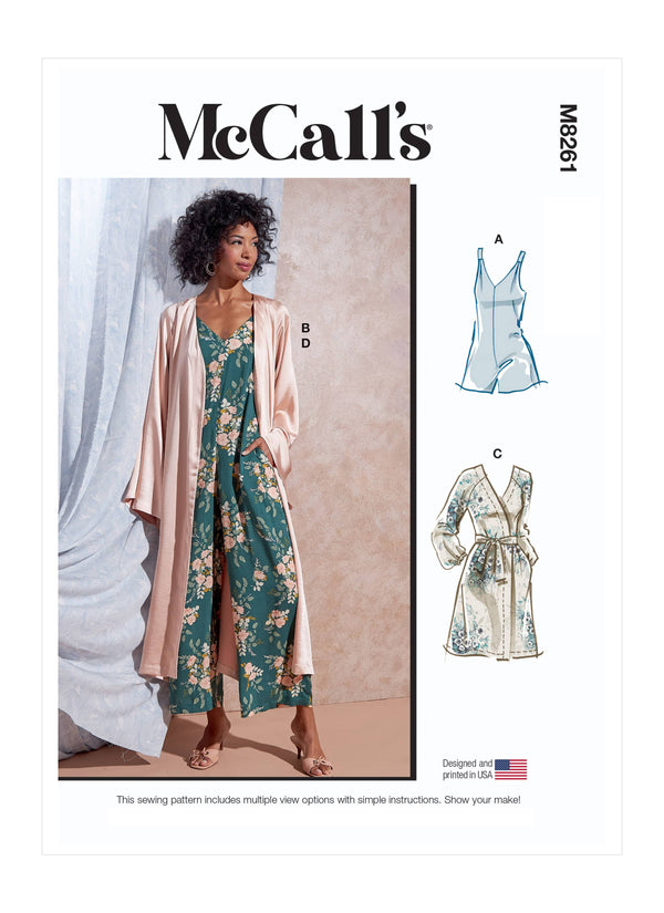 McCall’s Miss Rmper, Jmpst, Robe Sewing Pattern M8261