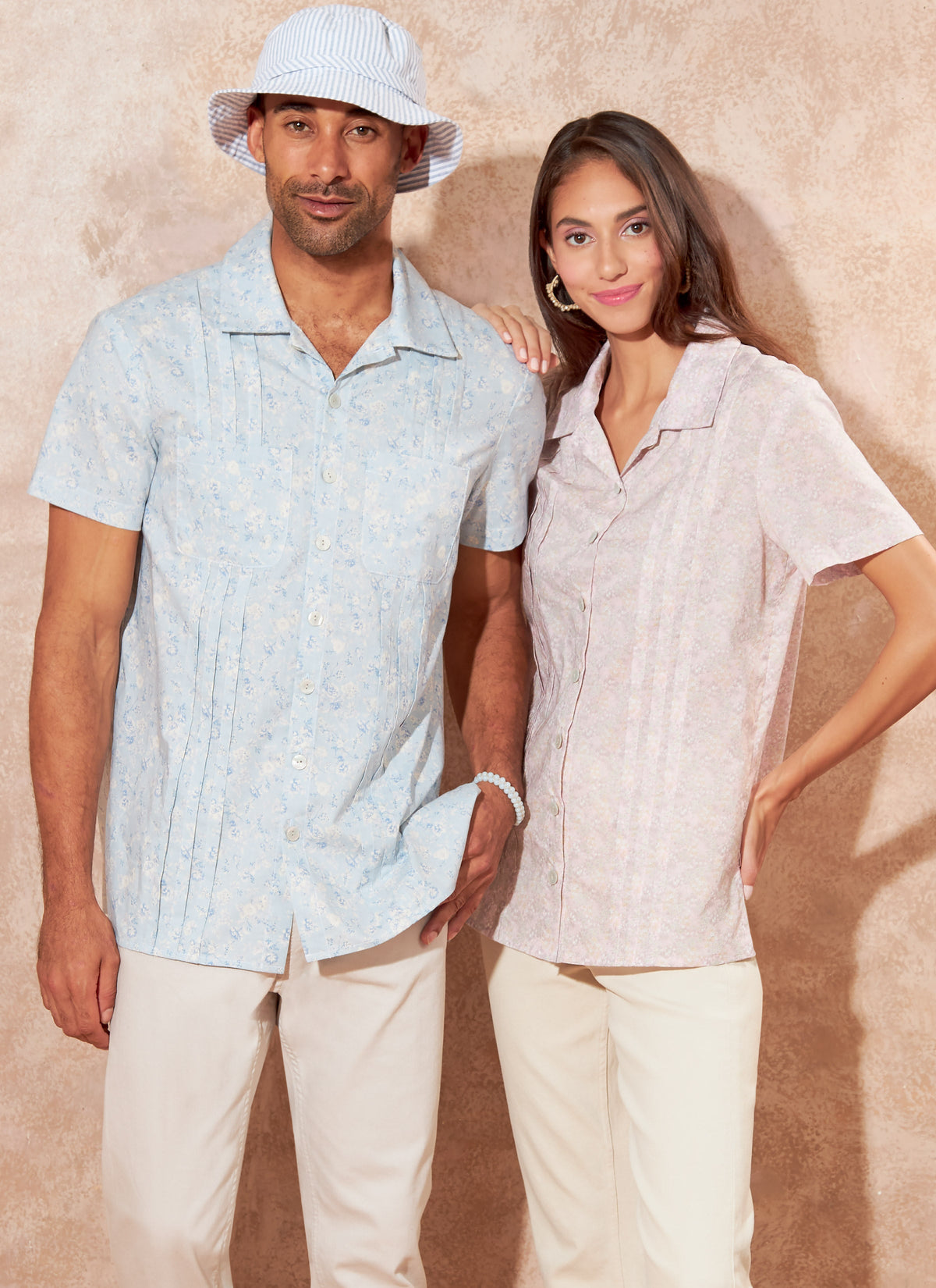 McCall’s Unisex Shirts & Hat Sewing Pattern M8263