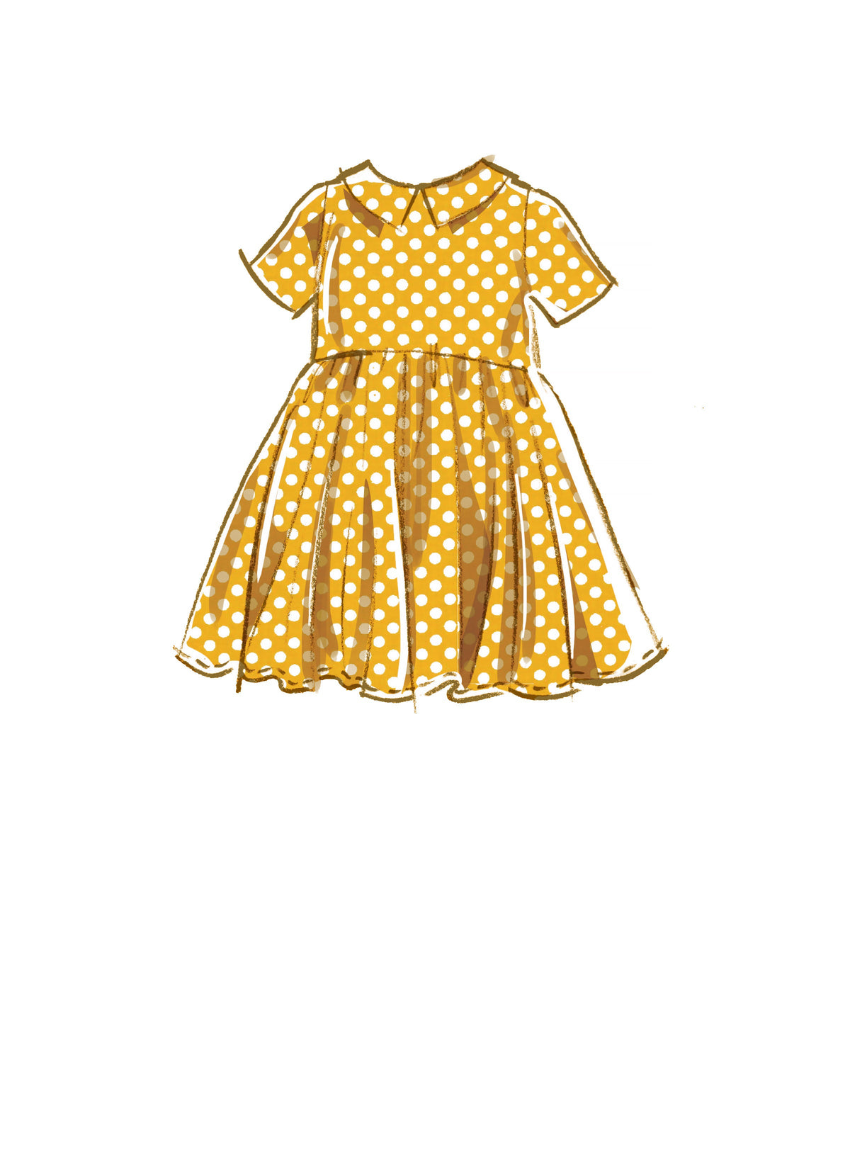 McCall’s Toddlers Dresses Sewing Pattern M8266