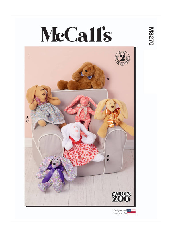 McCall’s Bunny & Dresses Sewing Pattern M8270