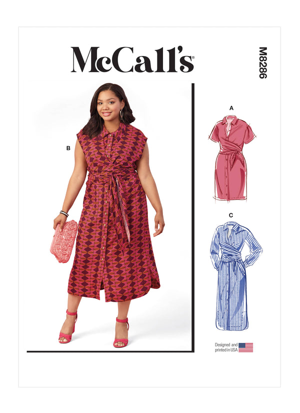 McCall’s Misses And Women's Dresses Sewing Pattern M8286