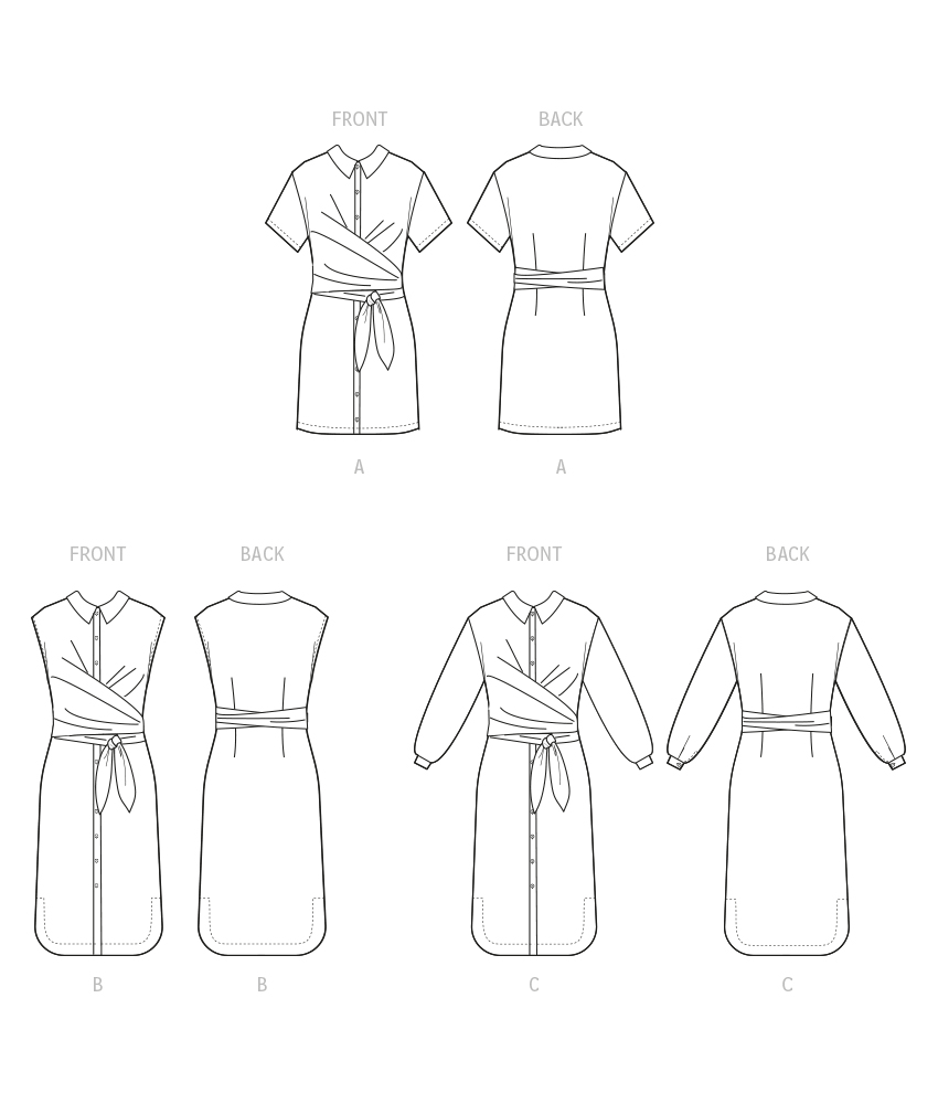 McCall’s Misses And Women's Dresses Sewing Pattern M8286