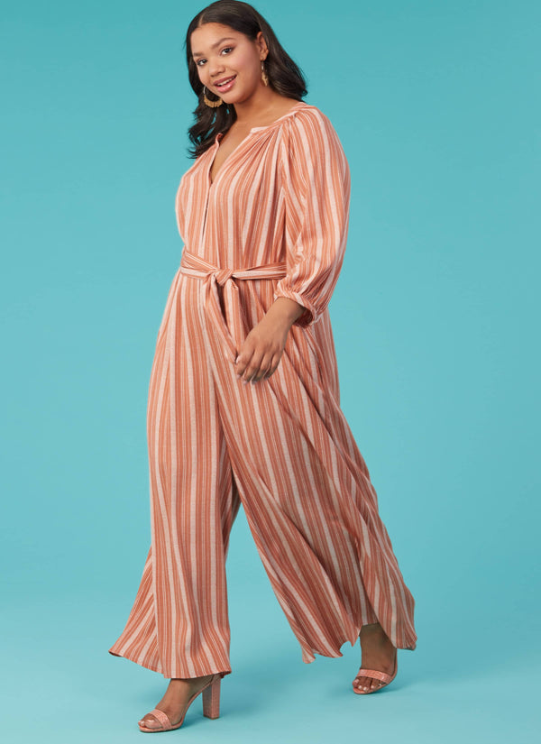 McCall’s Misses And Women's Romper, Jumpsuits And Sash Sewing Pattern M8288