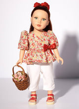 McCall’s 18" Doll Clothes Sewing Pattern M8309