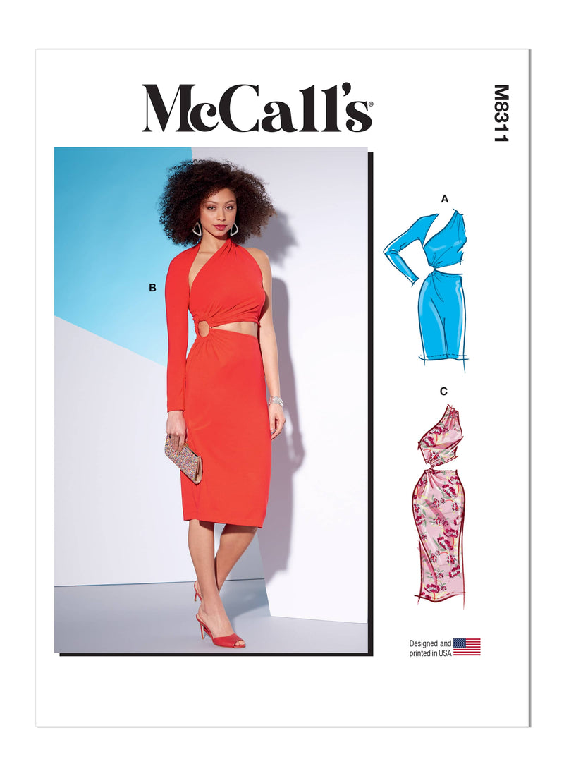 McCall’s Misses Dresses Sewing Pattern M8311