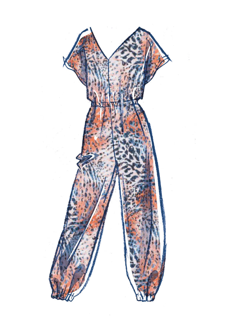 McCall’s Girls Romper And Jumpsuits Sewing Pattern M8317