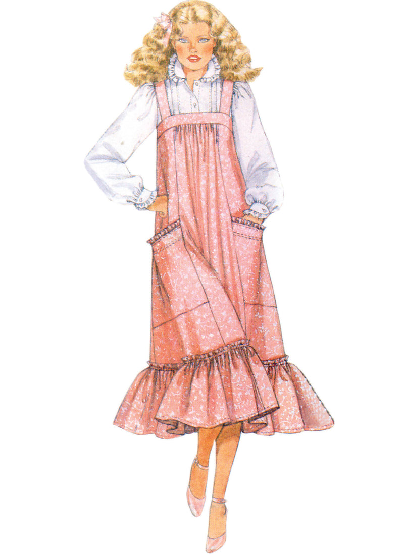 McCall’s Misses Dresses And Blouses By Laura Ashley Sewing Pattern M8318