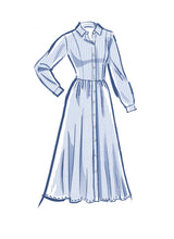 McCall’s Misses Shirtdress Sewing Pattern M8342