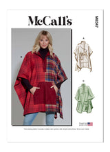 McCall’s Misses Poncho Sewing Pattern M8347