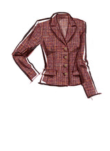 McCall’s Misses Blazer And Vest By Melissa Watson Sewing Pattern M8350