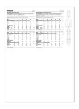 McCall’s Girls Dress, Slip Dress And Jacket Sewing Pattern M8354