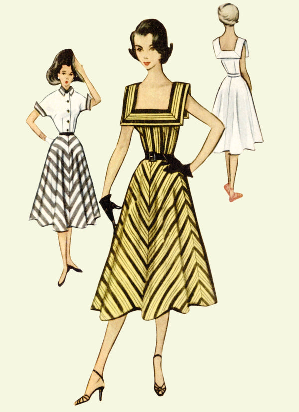 McCall’s Misses Vintage Dress And Jacket Sewing Pattern M8357
