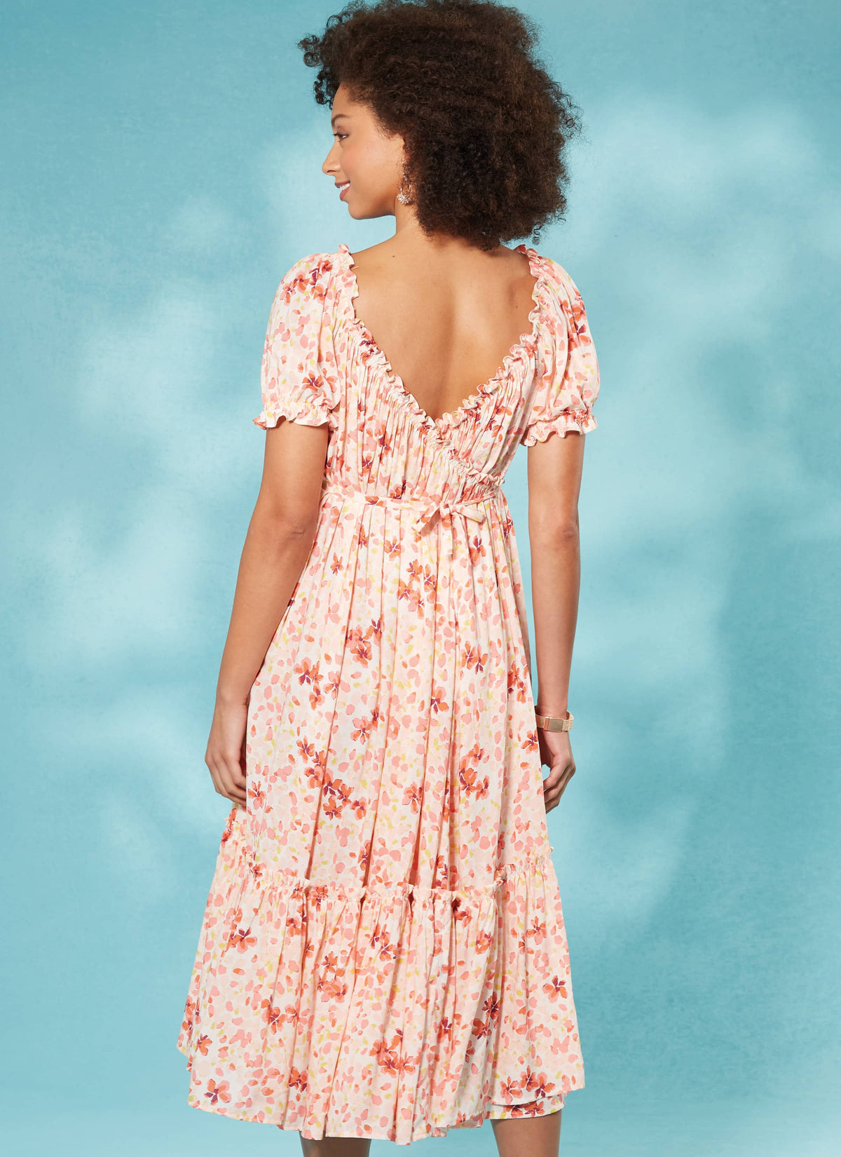 McCall’s Misses Vintage Wrap Dress By Laura Ashley Sewing Pattern M8358
