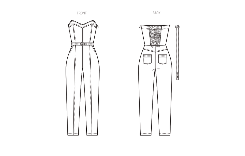 McCall’s Misses Jumpsuit By Brandi Joan Sewing Pattern M8360