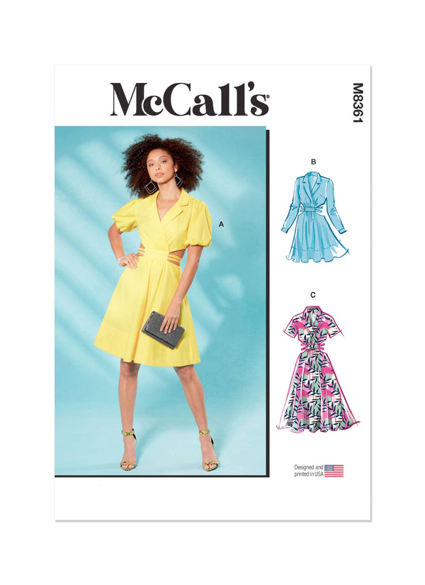 McCall’s Misses Dress Sewing Pattern M8361