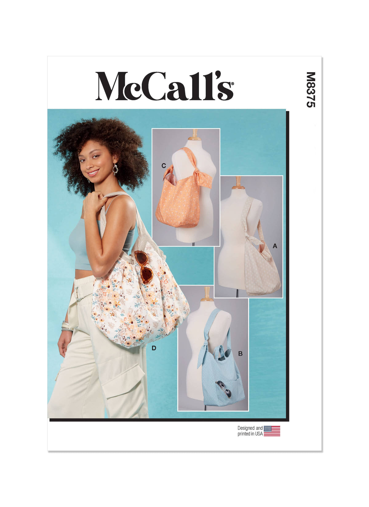 McCall’s Bags In Four Styles Sewing Pattern M8375