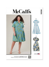 McCall’s Women's Shirtdress Sewing Pattern M8385