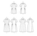McCall’s Women's Shirtdress Sewing Pattern M8385