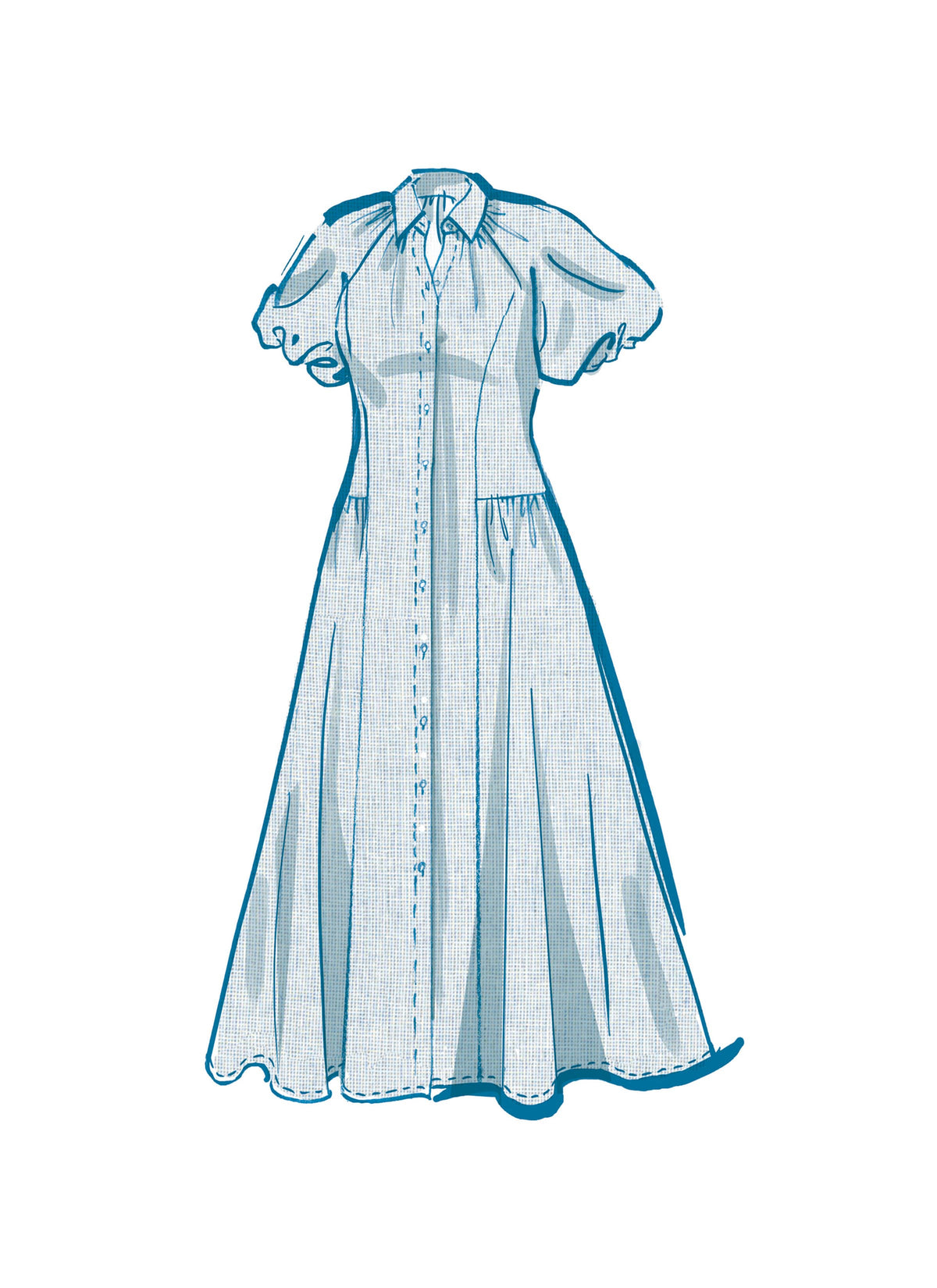 McCall’s Women's Shirtdress Sewing Pattern M8385