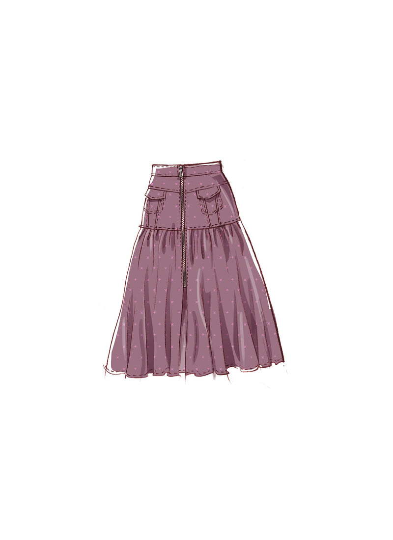 McCall’s Women's Skirts Sewing Pattern M8390