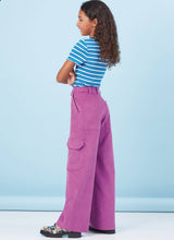 McCall’s Girls Shorts And Cargo Pants Sewing Pattern M8396