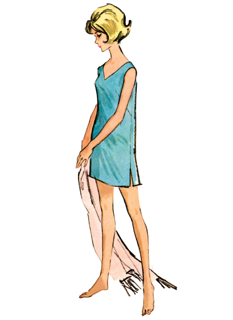 McCall’s Misses Dresses In Two Lengths With Choice Of Three Necklines Sewing Pattern M8402