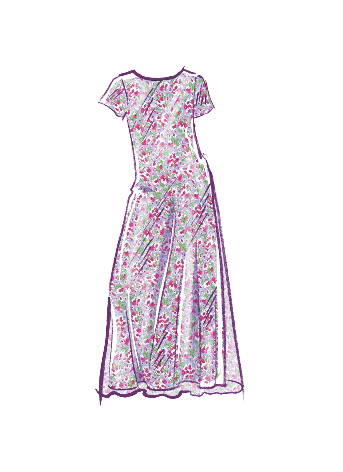 McCall’s Girls Dress In Two Lengths Sewing Pattern M8418