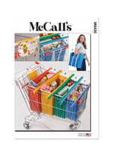 McCall’s Shopping Cart Bags And Coupon Case Sewing Pattern M8420