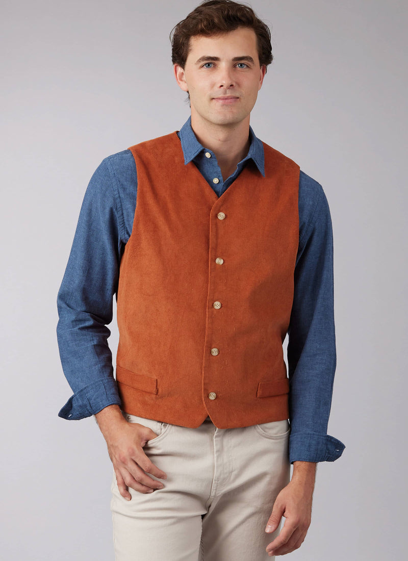 McCall’s Misses And Men's Lined Vests Sewing Pattern M8442