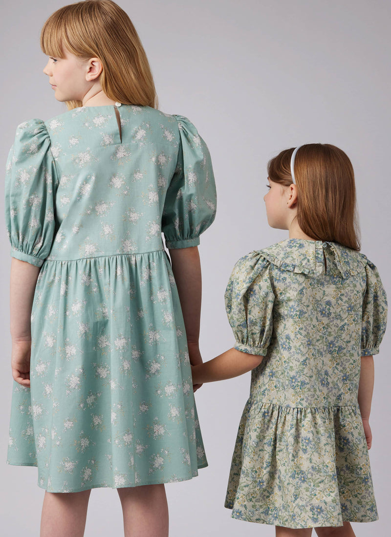 McCall’s Children's And Girls Dresses Sewing Pattern M8444