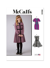 McCall’s Girls Knit Dresses Sewing Pattern M8445