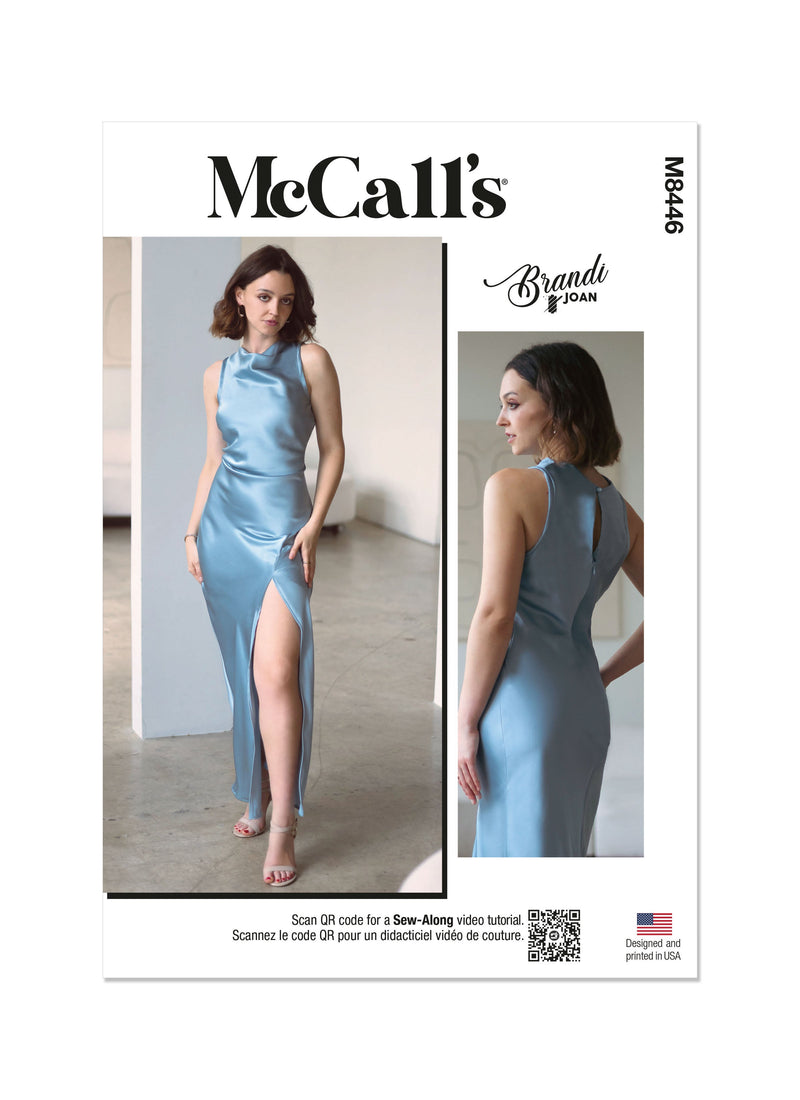 McCall’s Misses Dress Sewing Pattern M8446