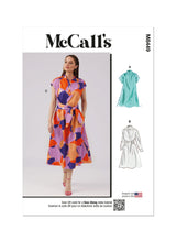 McCall’s Misses Dresses And Sash Sewing Pattern M8449