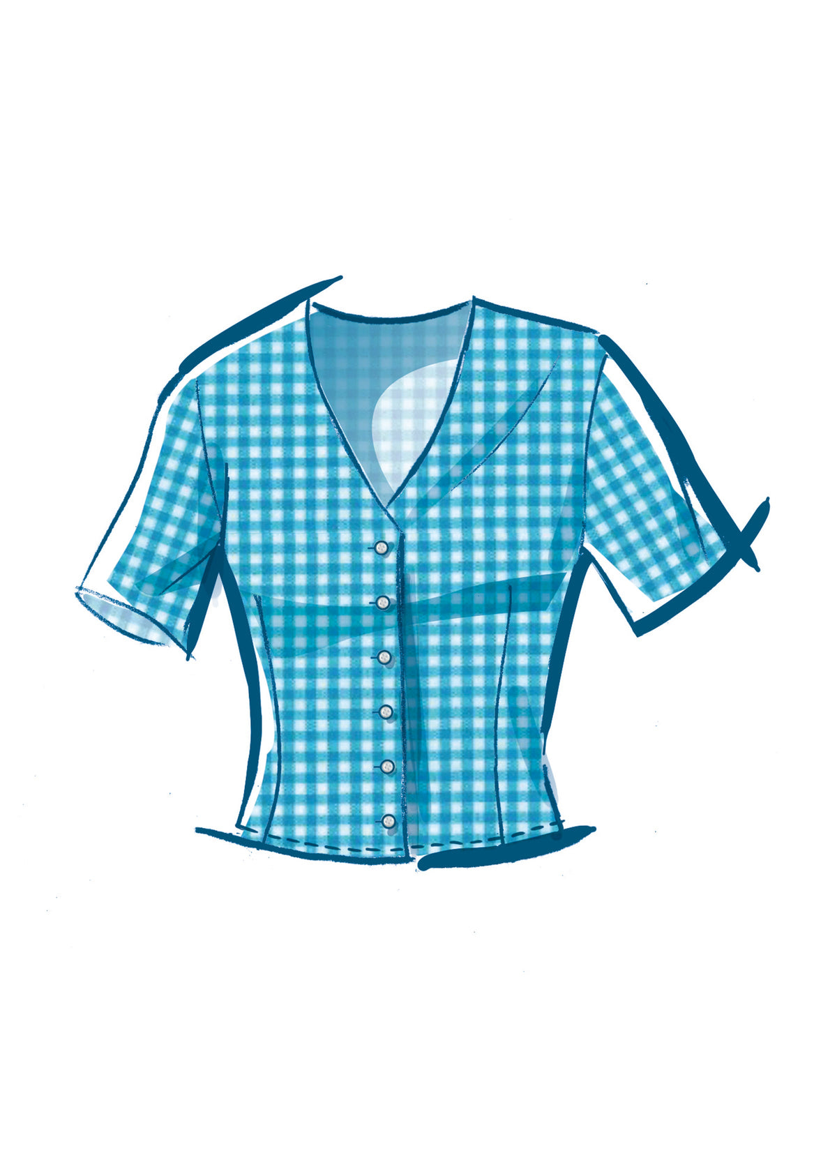 McCall’s Misses Tops Sewing Pattern M8451