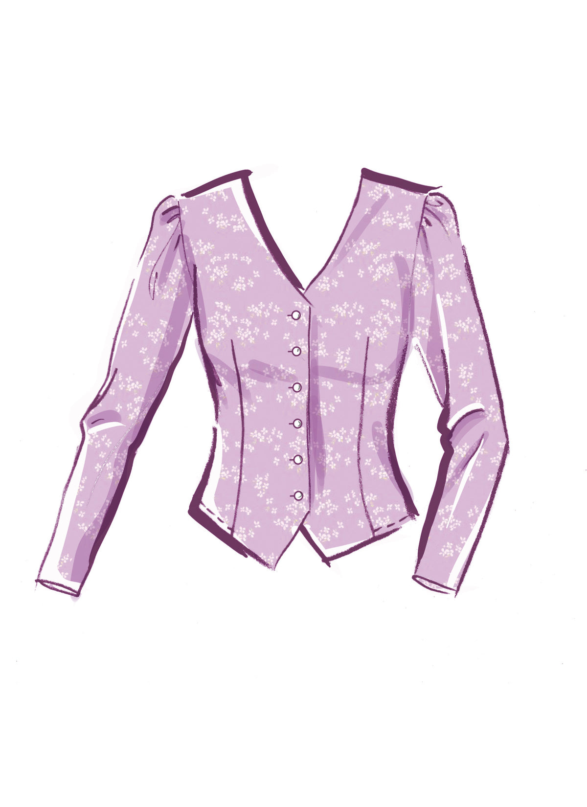McCall’s Misses Tops Sewing Pattern M8451