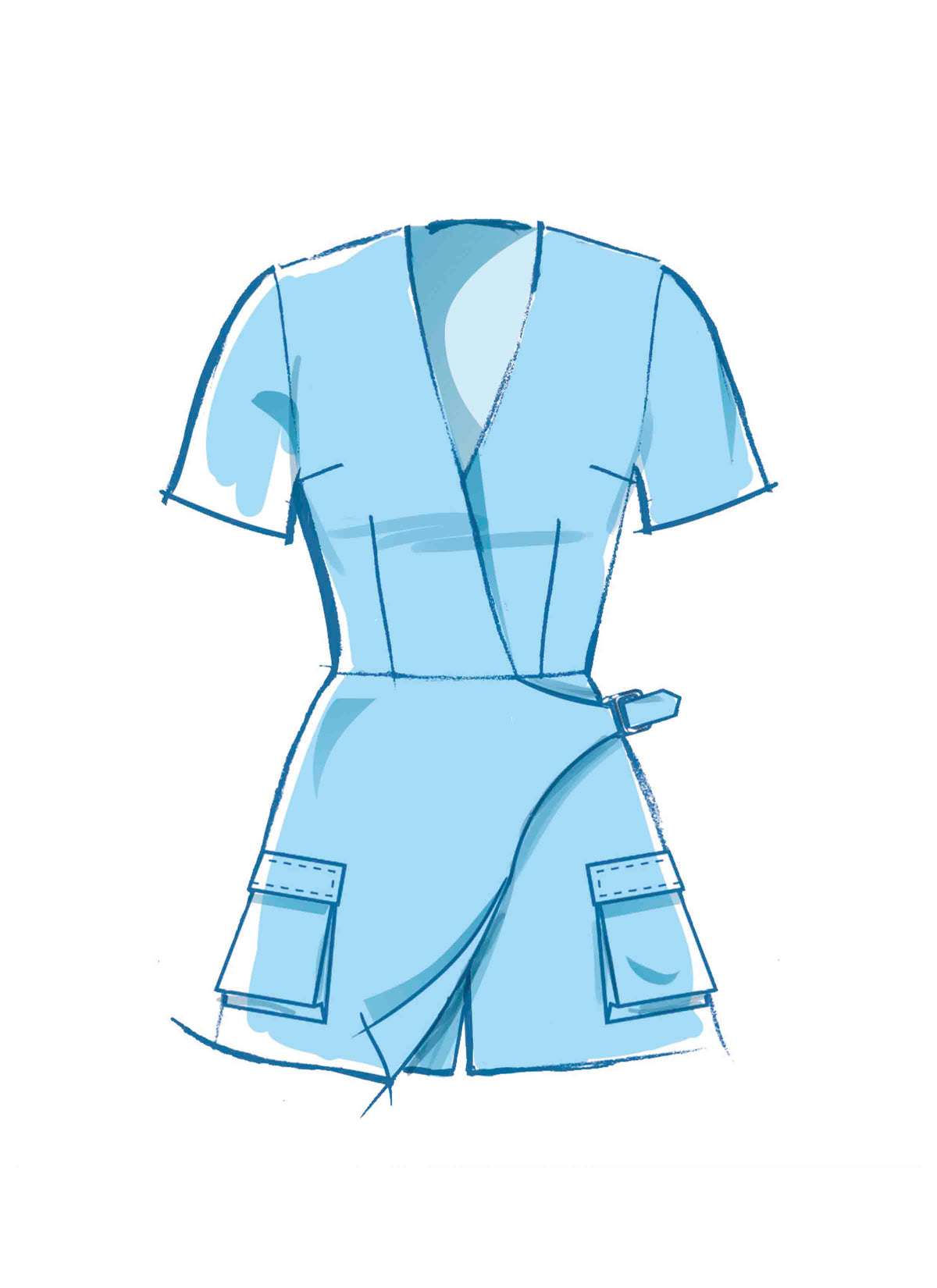 McCall’s Misses Romper Sewing Pattern M8454